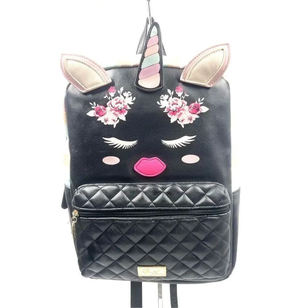 Betsey Johnson Apollo Unicorn Fashion Backpack Luv Betsey Very Rare HTF